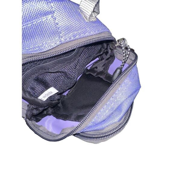 Cute small Bag purple & Gray Pack Great Condition - Picture 3 of 3